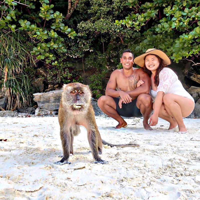 Phuket-Luxury-Yacht-Catamaran-tour-Monkey-beach-Phi-Phi-island Phuket-Luxury-Yacht-Catamaran-tour-Monkey-beach-Phi-Phi-island