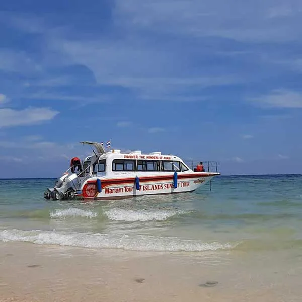 Krabi Afternoon Sunset Tour 7 Islands Speedboat