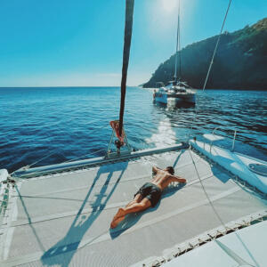 Phuket Rent Private Sailing Catamaran Coral Island