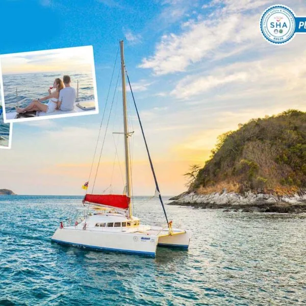 catamaran-yacht-phuket-half-day-tour-sunset-coral-island