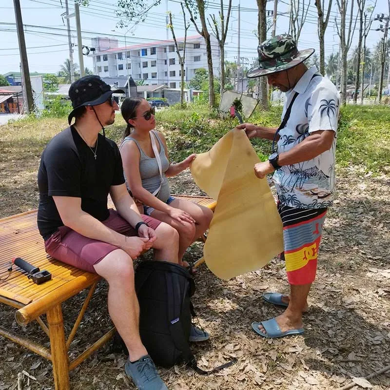 Phuket-half-day-local-eco-community-based-tourism-making-rubber Phuket-half-day-local-eco-community-based-tourism-making-rubber