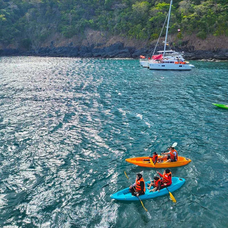 snorkeling-kayaking-activities-Coral-island-afternoon-tour-2