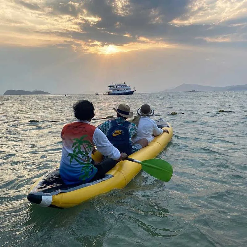 James-Bond-full-day-sunset-Phuket-canoeing