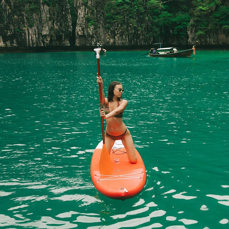 water-activities-paddle-board-Phi-Phi-island-premium-catamaran
