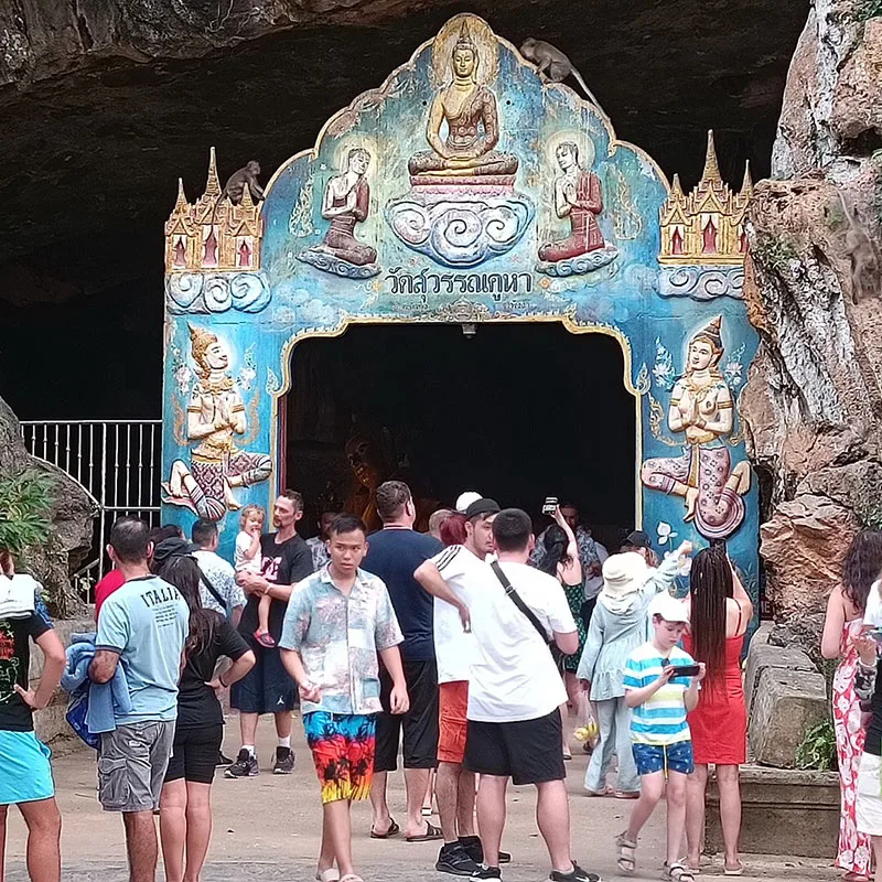 Phuket-Phang-Nga-White-Water-Rafting-Tour-monkey-cave-4