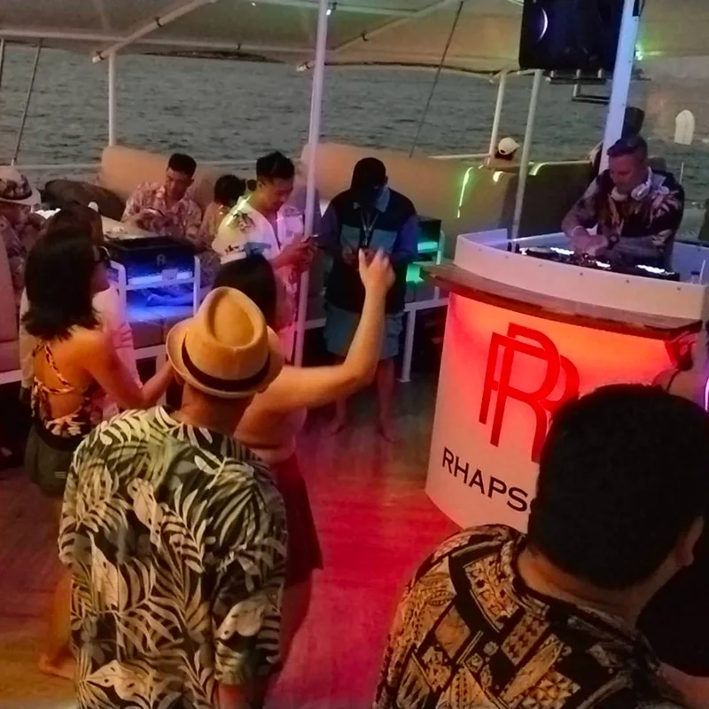 Phuket-DJ-Boat-Party-Luxury-Catamaran-Racha-Coral-Sunset-14