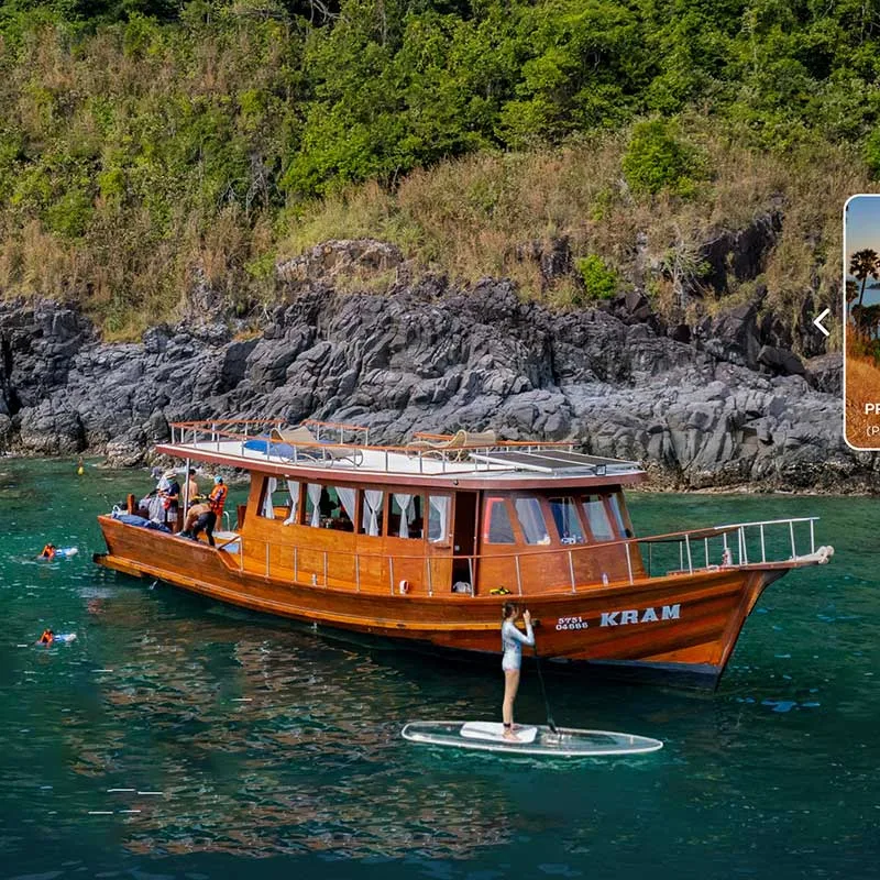 Romantic-Sunset-Vintage-Wooden-Boat-Phuket-Coral-Island Romantic-Sunset-Vintage-Wooden-Boat-Phuket-Coral-Island