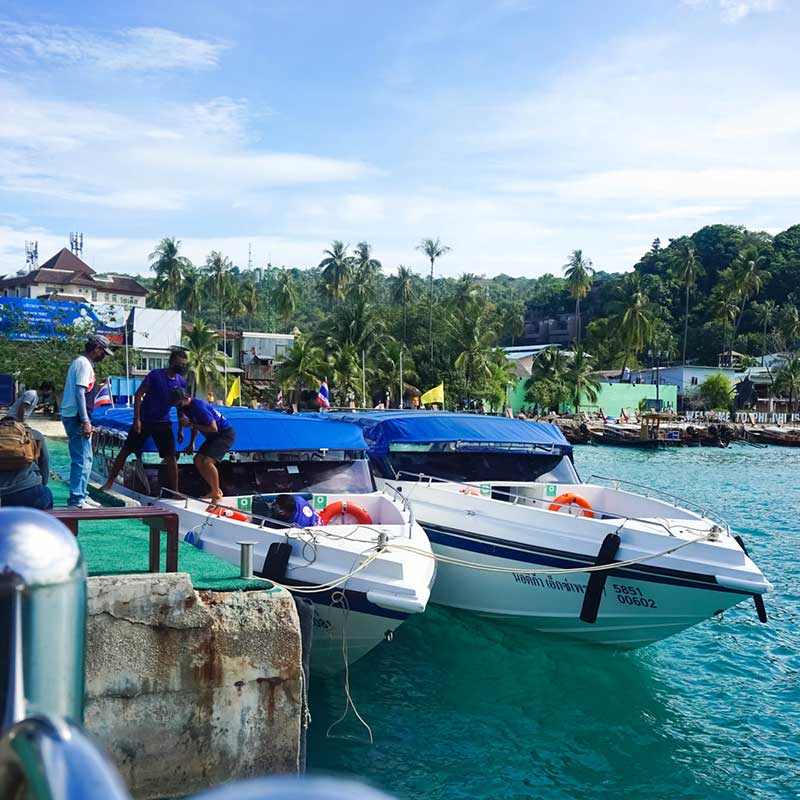 Speedboat-Transfer-Krabi-Klong-Jilad-to-Phi-Phi-Island-Tonsai-Pier-5 Speedboat-Transfer-Krabi-Klong-Jilad-to-Phi-Phi-Island-Tonsai-Pier-5