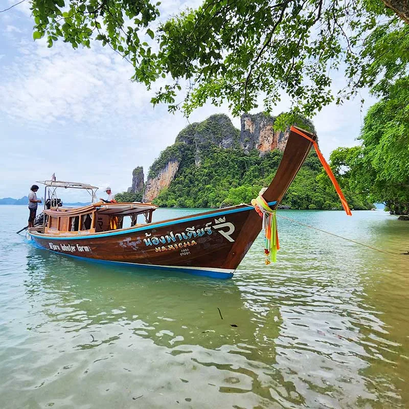 Charter-Private-VIP-Longtail-boat-Koh-Yao-Yai-Hong-Island-Krabi