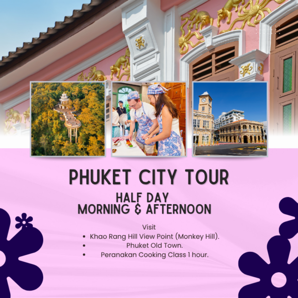 Phuket Old Town Half Day City Tour Peranakan Cooking Class
