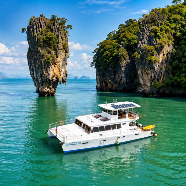 Power-Catamaran-Tour-James-Bond-Island-sunset-3