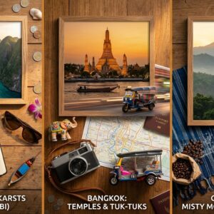 A Thailand multi-destination itinerary combining Phuket beaches, Bangkok temples, and Chiang Mai mountains