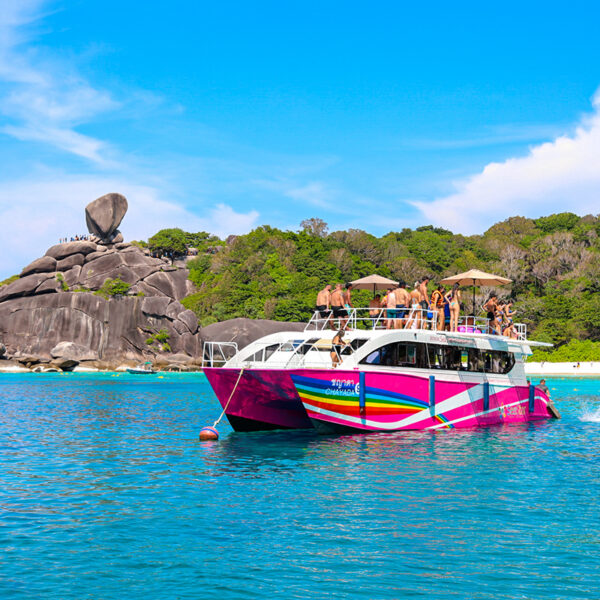 Khao Lak: Late Departure Similan Island Catamaran Tour